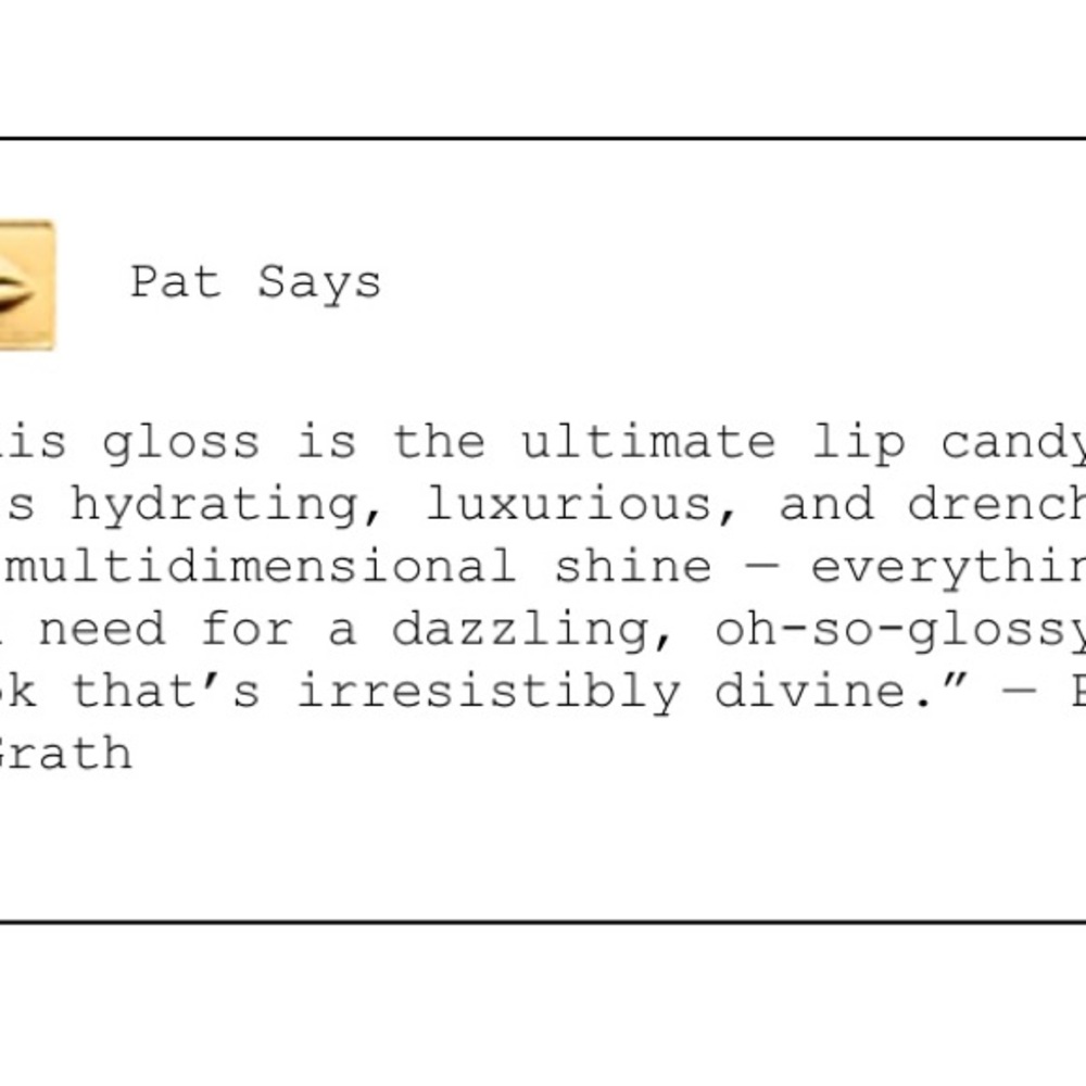 Pat McGrath Labs, Candy Crush Lust Gloss Lip Gloss. - Picture 5 of 5